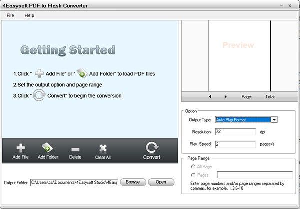 4Easysoft PDF to Flash Converter(PDF转换工具)下载