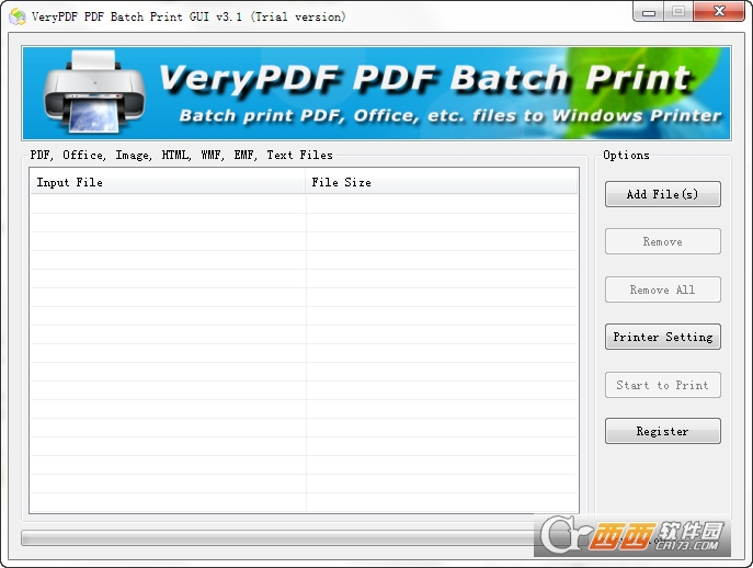 PDF批量打印GUI(VeryPDF PDF Batch Print)下载