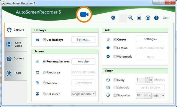 AutoScreenRecorder 5(屏幕录制工具)下载