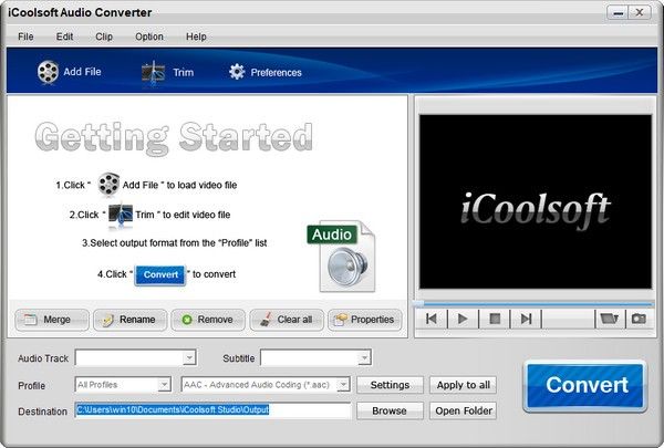 iCoolsoft Audio Converter(音频格式转换工具)下载