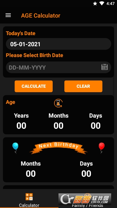 农历年龄计算器软件截图0