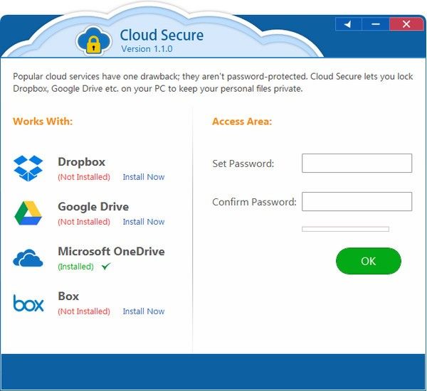 Cloud Secure(云文件夹加密软件)下载