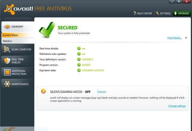 Avast! Free Antivirus下载