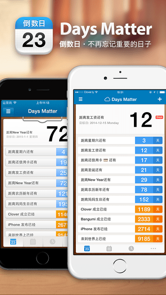 23倒数日软件app(days matter)软件截图1