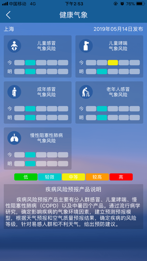 上海知天气客户端最新官方版软件截图0