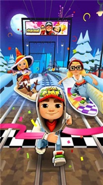 地铁跑酷冰雪版(Subway Surf)软件截图2