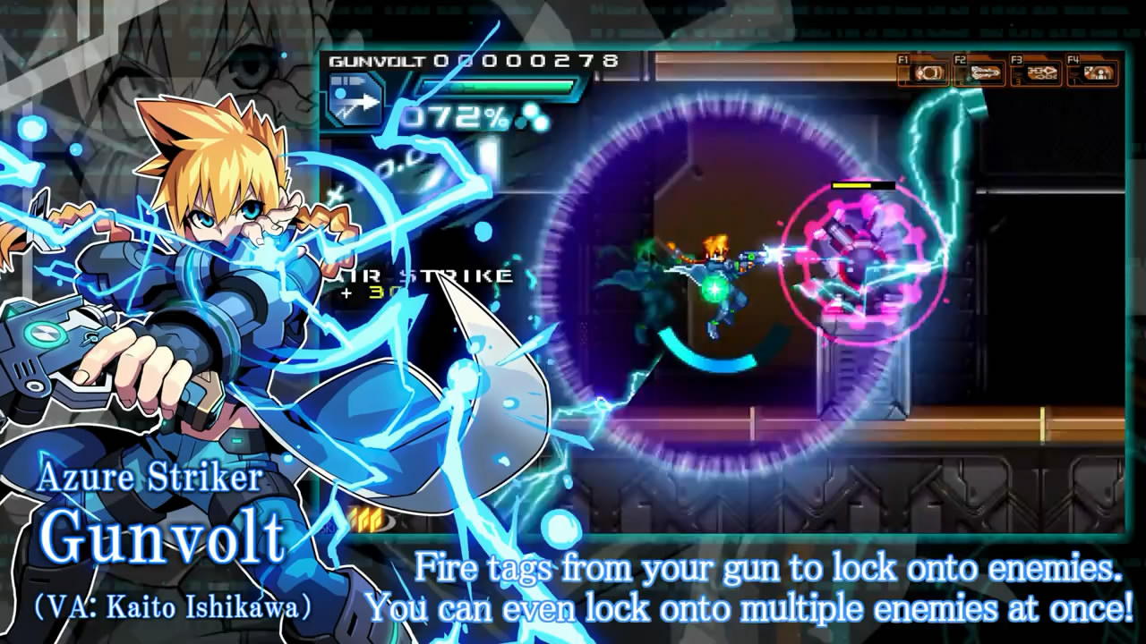 苍穹雷霆Gunvolt（Azure Striker Gunvolt）全版本五项修改下载