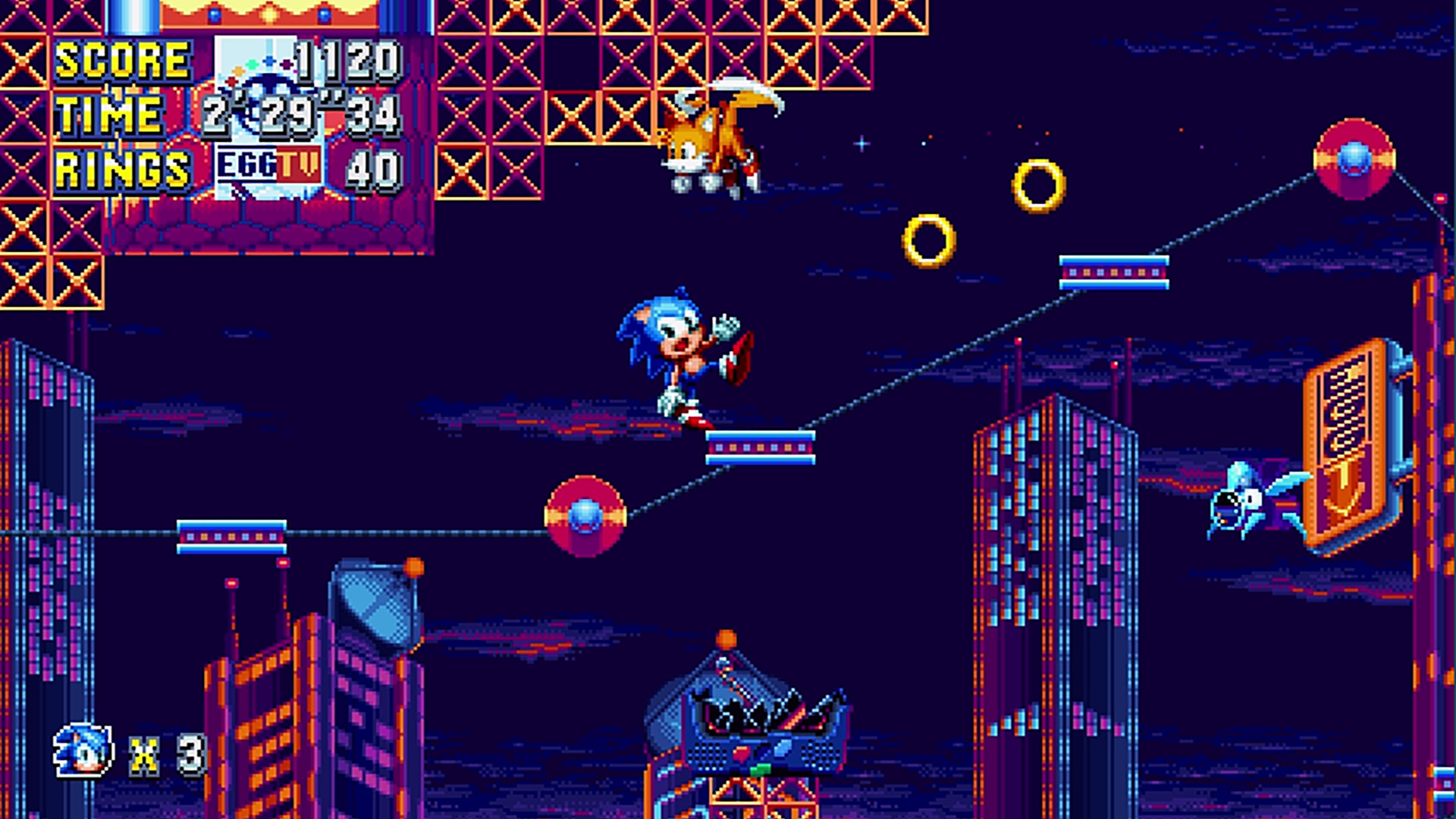 索尼克：狂欢（Sonic Mania）v20180722四项修改器MrAntiFun版下载