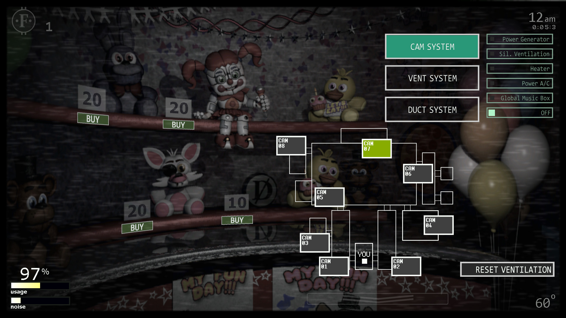 究极定制之夜（Ultimate Custom Night）v1.033一项修改器MrAntiFun版下载