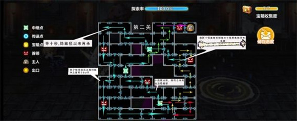 崩坏学园2陵墓迷宫通关路线图及密码分享