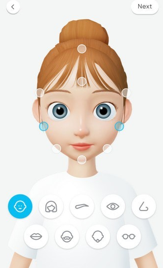 《崽崽ZEPETO》创建3D虚拟形象方法