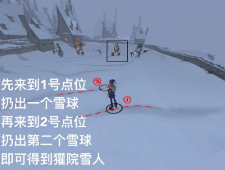 《哈利波特：魔法觉醒》堆雪人攻略