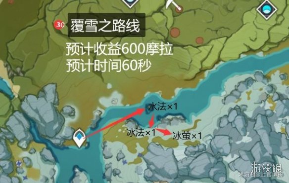 原神锄大地最优路线图推荐 原神锄大地怎么走