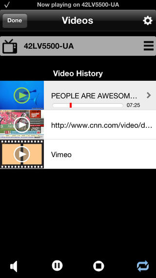 Video Browser for LG软件截图2