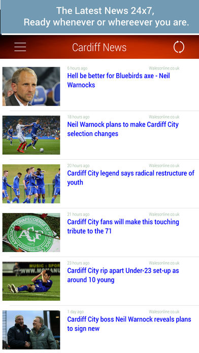Unofficial News for Cardiff FC软件截图2