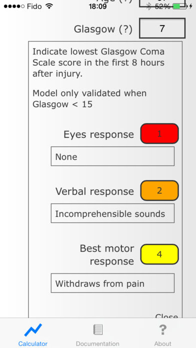 TBI Prognosis软件截图2