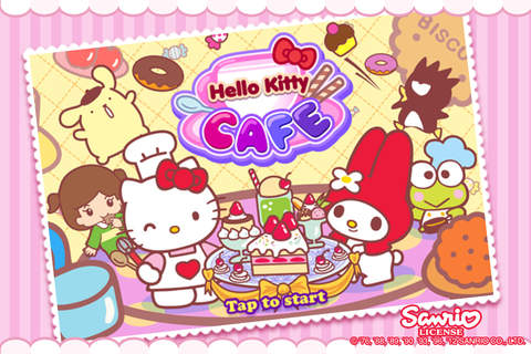 Hello Kitty 咖啡厅软件截图0