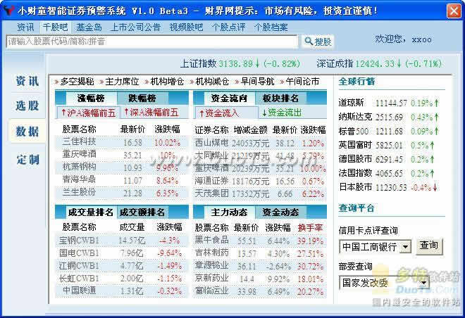 小财童智能证券预警系统下载