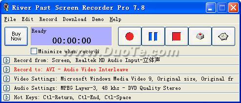 River Past Screen Recorder Pro下载