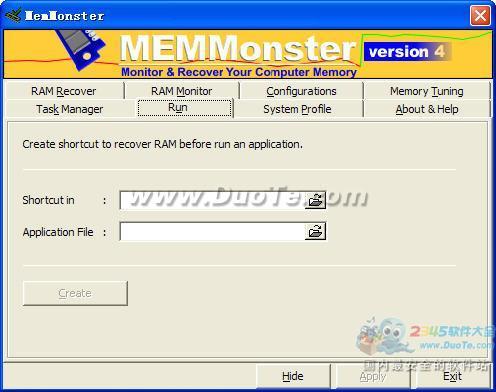 MemMonster (系统内存管理工具)下载