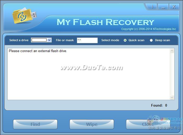 My Flash Recovery(u盘/闪存数据恢复)下载