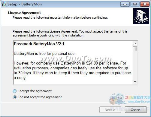 PassMark BatteryMon(电池检测工具)下载