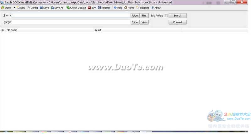 Batch DOCX to HTML Converter(docx批量转html工具)下载