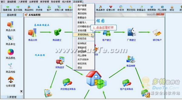 易特进销存软件入门教程