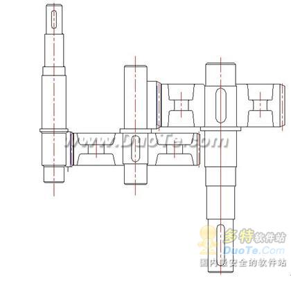 浩辰CAD教程机械之减速器俯视图绘制