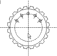 FreeHand 机械制图之飞轮的制作