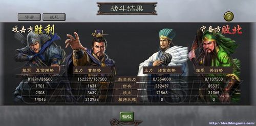 三国志12守城攻略 以6路人马面对绝地之策