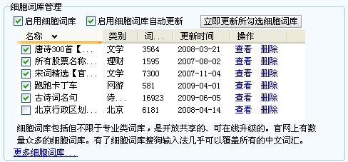 搜狗拼音输入法如何使用细胞词库？