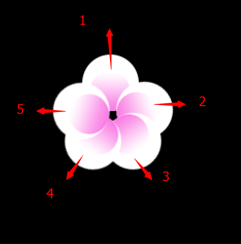 七夕节用PS创建清新雅致的樱花效果字体