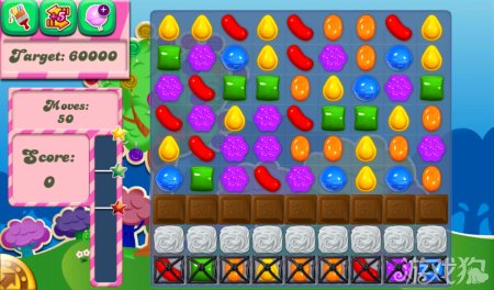 《糖果粉碎传奇Candy Crush Saga》51,52,53,54,55关过关攻略