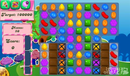 《糖果粉碎传奇Candy Crush Saga》51,52,53,54,55关过关攻略