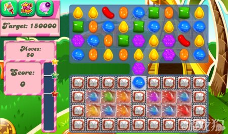 《糖果粉碎传奇Candy Crush Saga》195,196,197关过关攻略