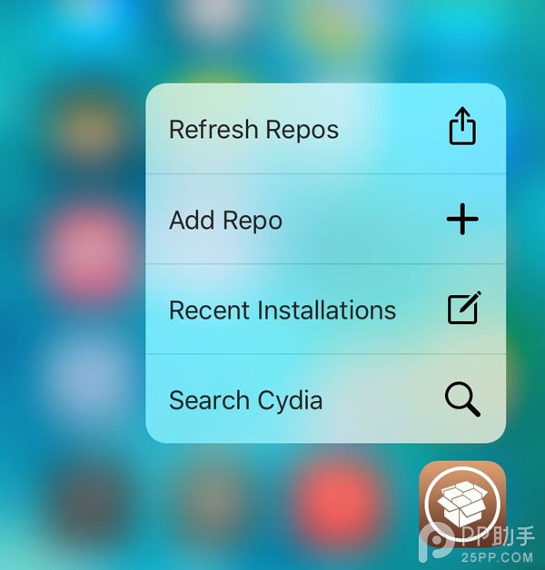 iOS9怎么为Cydia带来3D Touch体验
