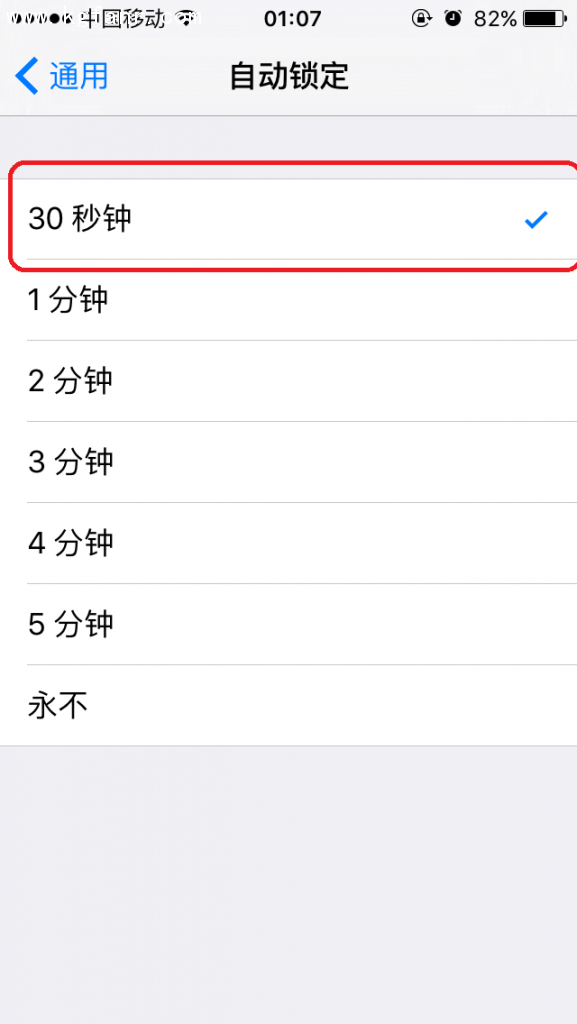 苹果6S/6S Plus如何设置自动锁屏时间