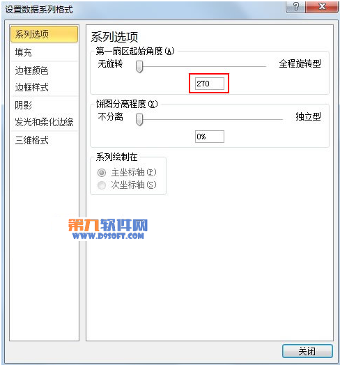 Excel制作半圆饼状图方法